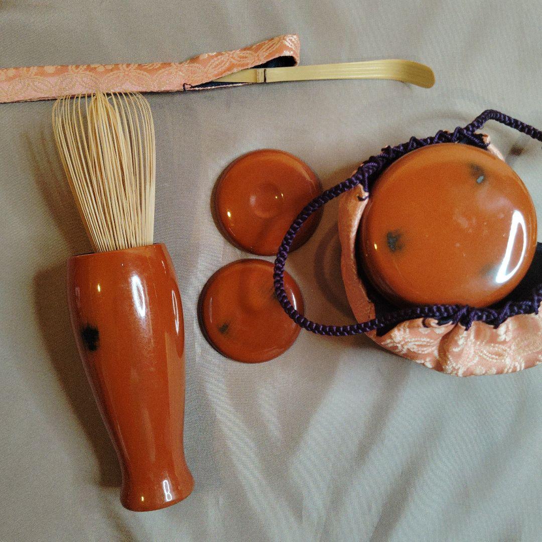 茶道具セット 茶入れ・茶筅・茶器