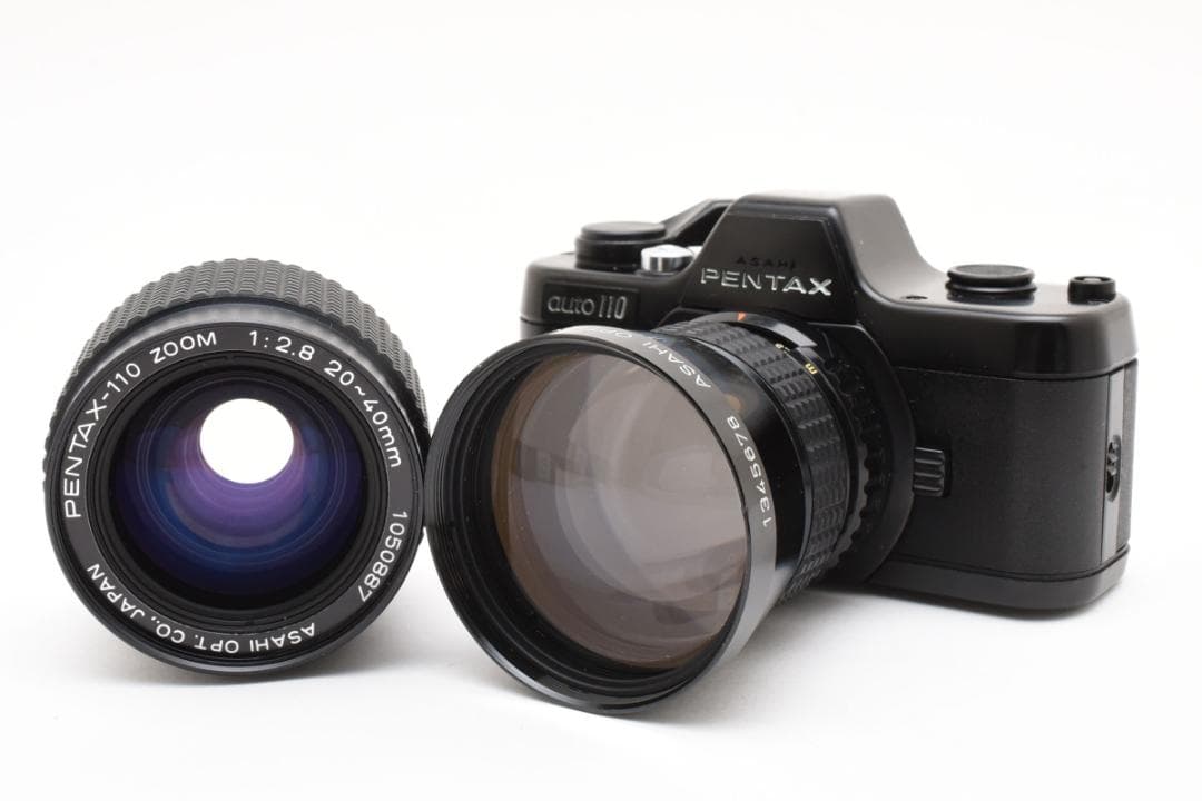 #243★動作品★PENTAX AUTO 110 レンズ2本セット