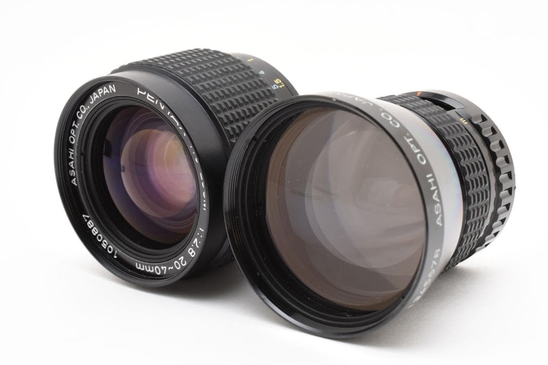 #243★動作品★PENTAX AUTO 110 レンズ2本セット