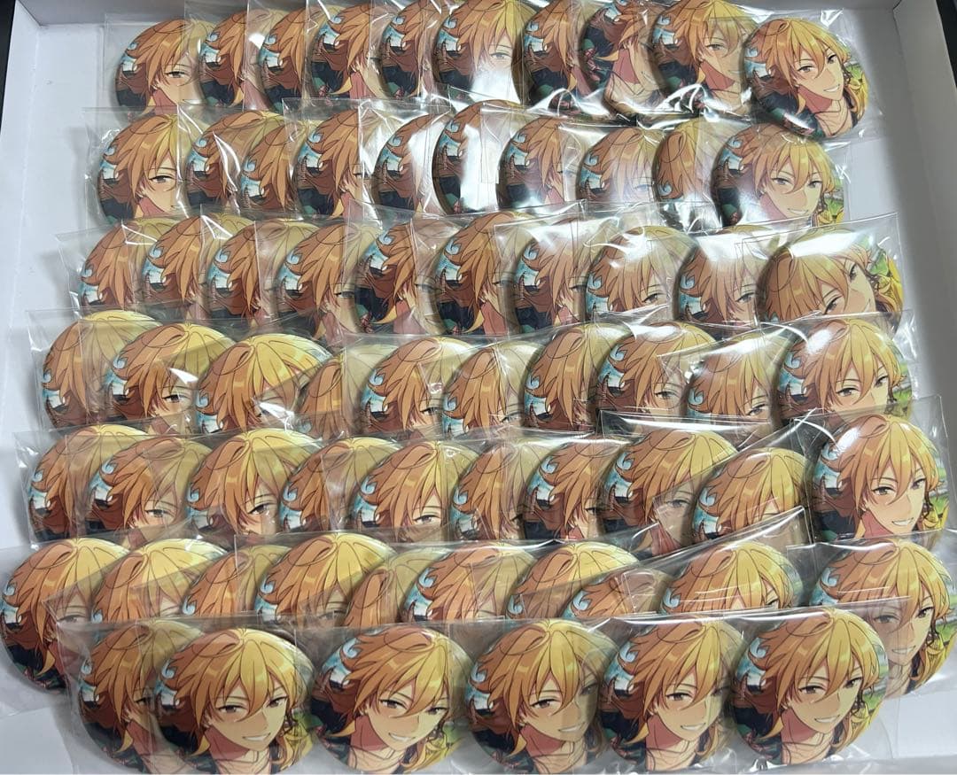 フィーチャースカウト缶バッジidol　羽風薫　66個セット