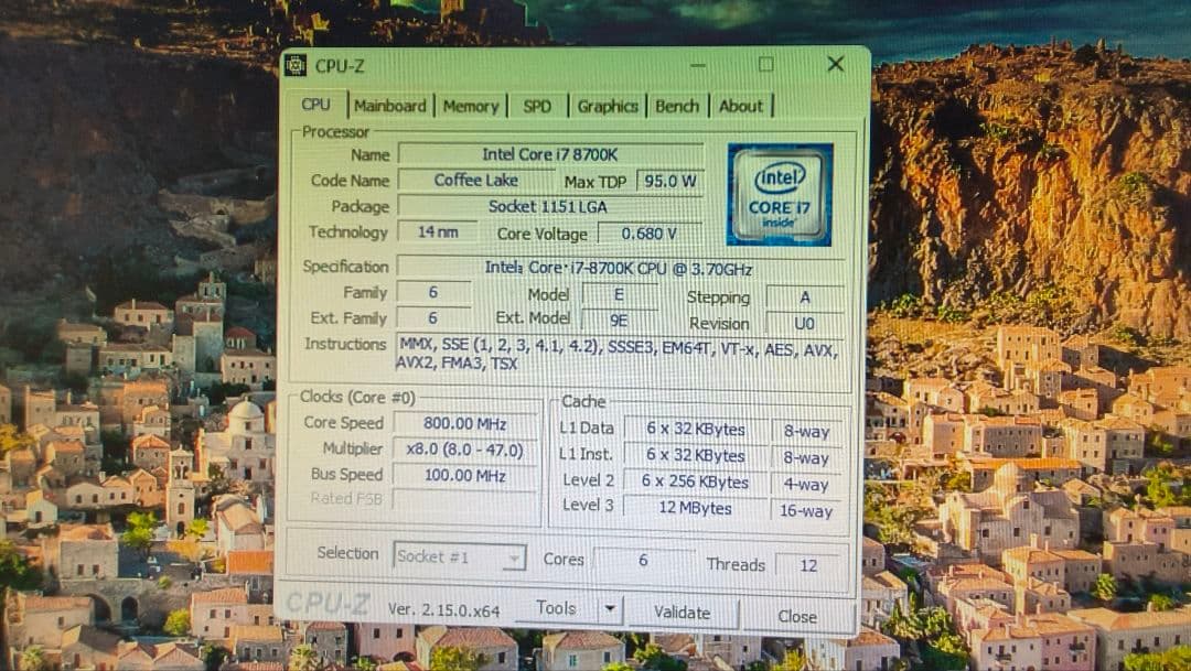 core i7 8700K まとめ売り動作確認済み