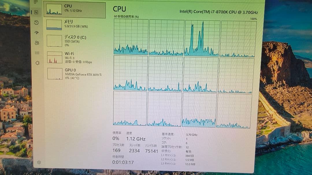 core i7 8700K まとめ売り動作確認済み