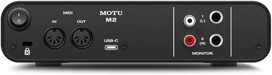 新品未使用 MOTU M2 オーディオインターフェース 音響機材