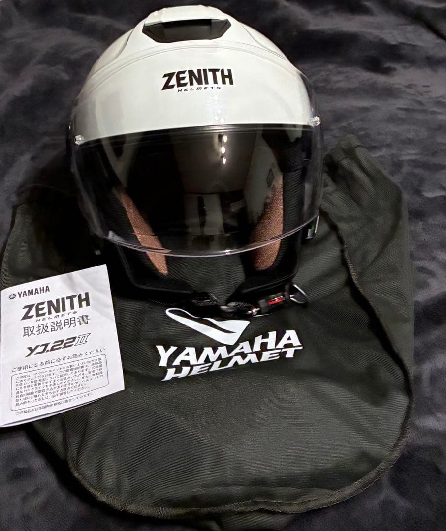 【美品】YAMAHA ZENITH YJ-22 ヘルメット　Lサイズ