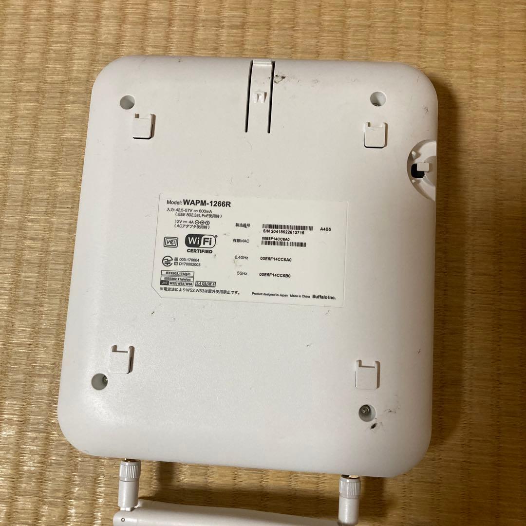 BUFFALO バッファロー WAPM-1266R 無線LANアクセス