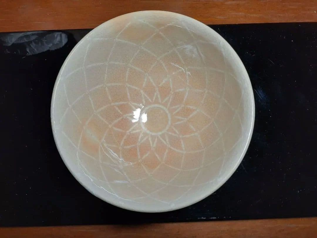 萩焼 13代陶兵衛 象汲出碗5客