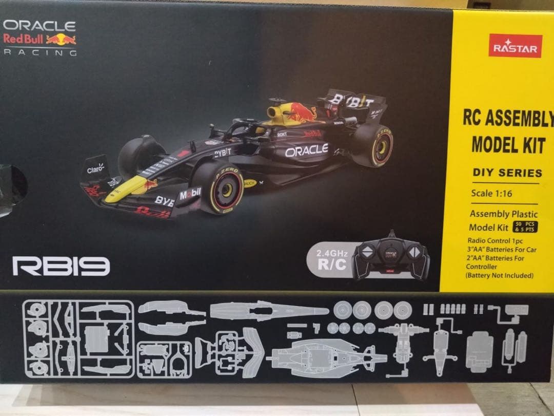 1/16 プラモデルキットR/C レッドブル F1 RB19