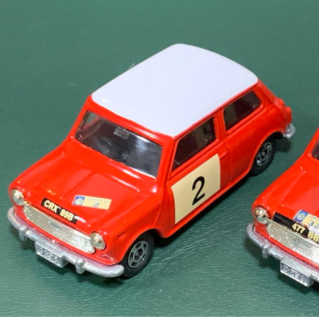 トミカ ミニクーパー トラフィック モンテカルロラリーカー ゼッケン2番