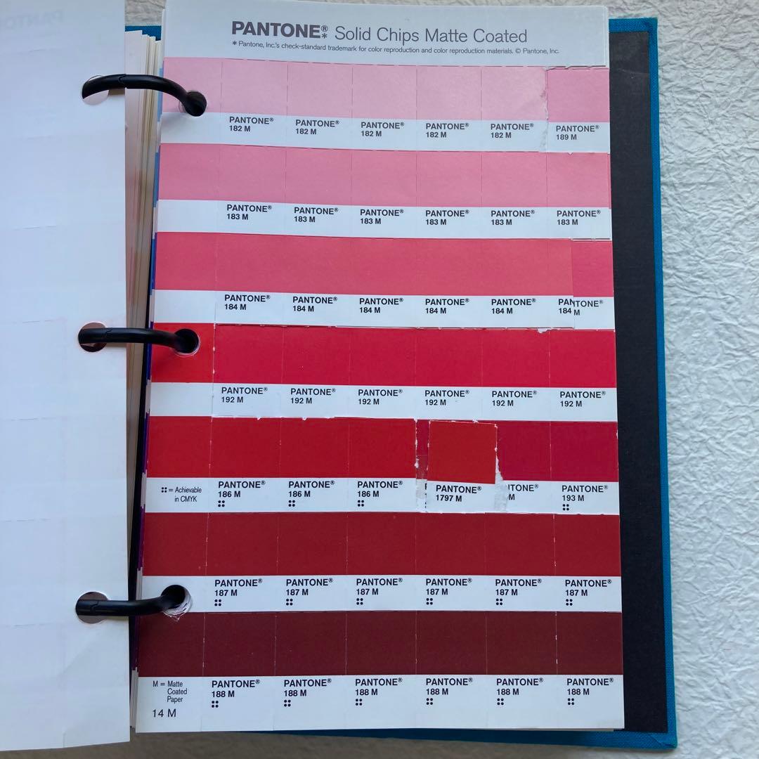 PANTONE solid chips 他パントーン色見本 ３冊セット