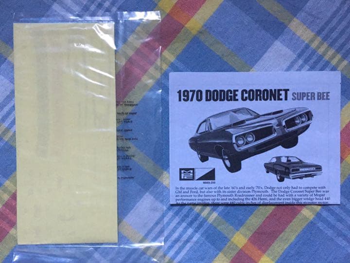 mpc 1/25 ダッジ・コロネット・スーパービー 1970年型