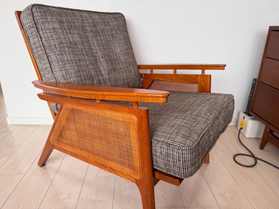 ACME Furniture ウィッカー ラウンジチェア