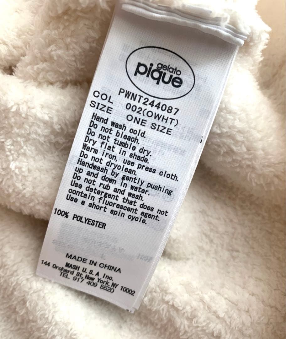 gelato pique　GOOD NIGHT BEAR JQDプルオーバー　F