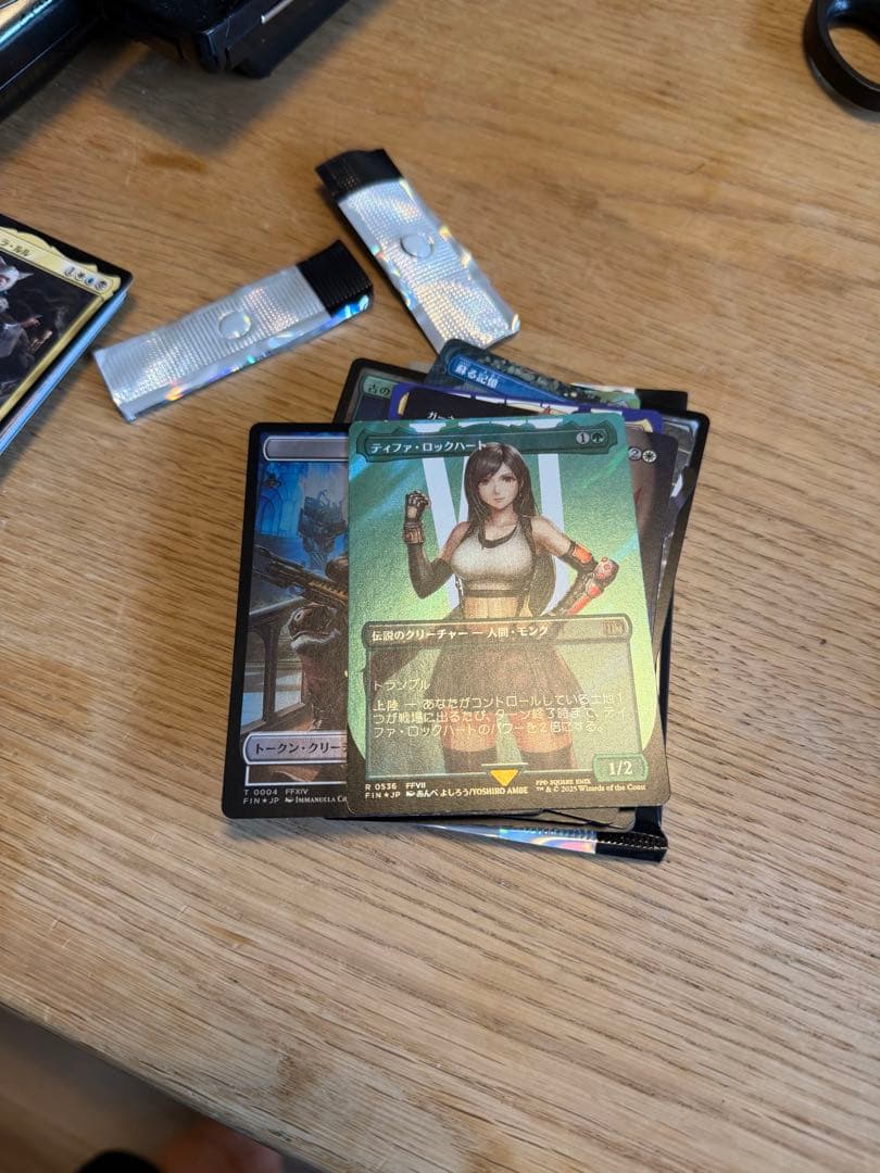 【自引き　MTG】ティファ・ロックハート サージFoil ff 日本語版