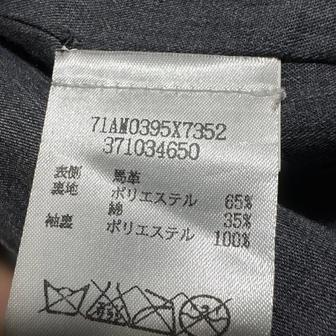 chocoleeelディースクエアード黒のレザーシングルライダースJK