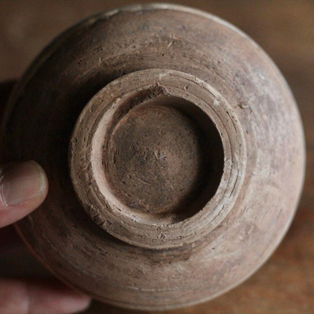 鉄絵 茶碗 茶道具 古美術 茶道具 古道具 アンティーク 中国美術