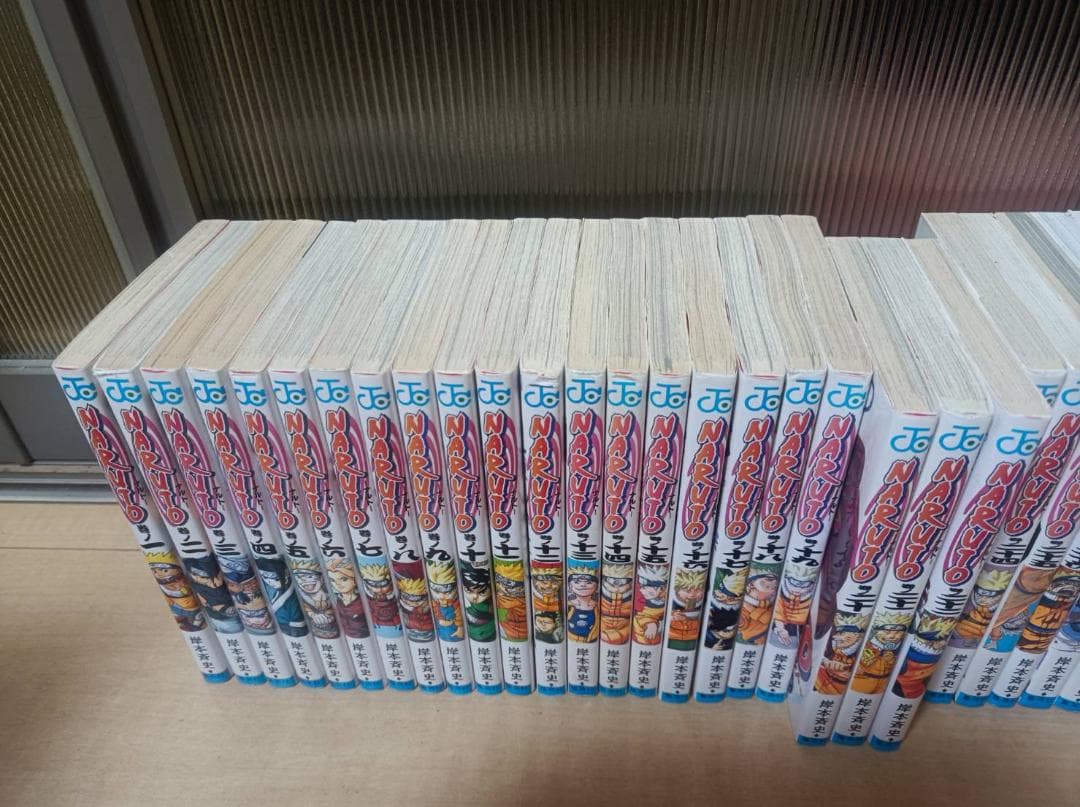 超絶美品 初版 NARUTO ナルト 全巻 全巻セット 送料無料 岸本斉史