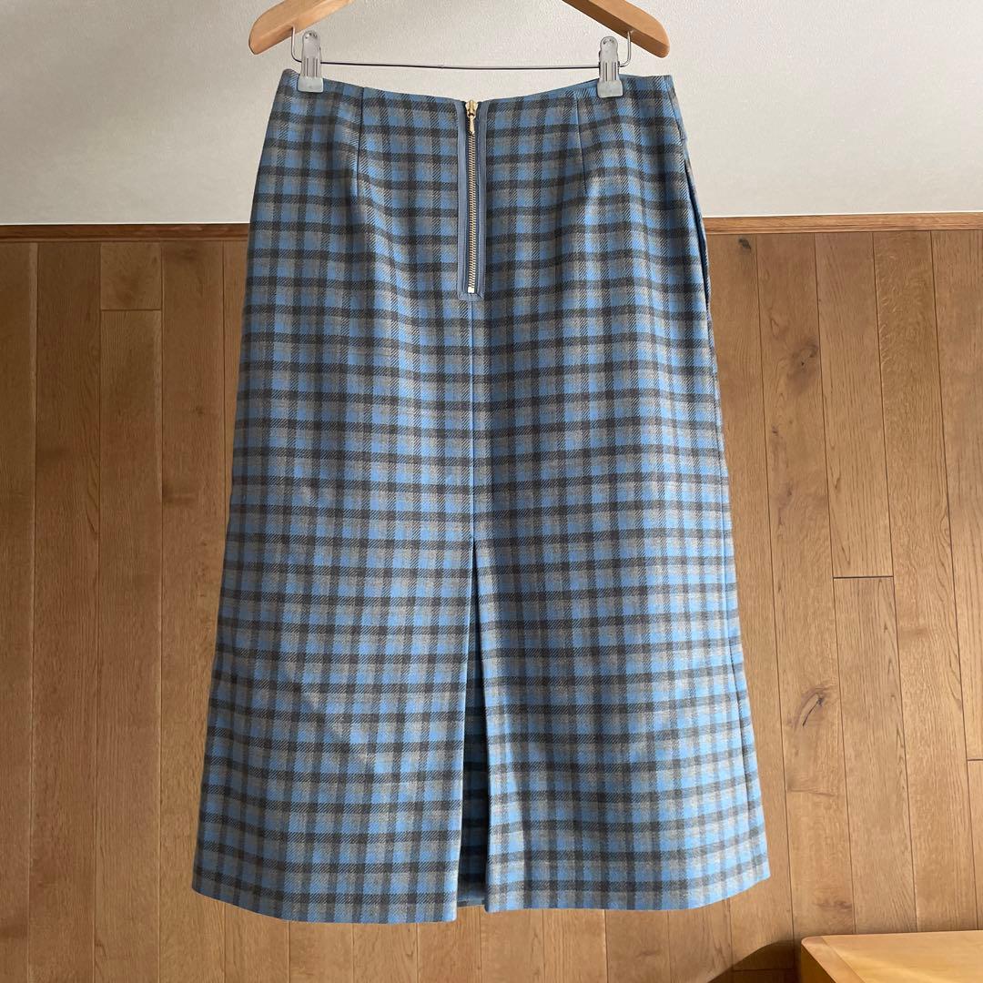 Drawerドゥロワー　チェック　スカート