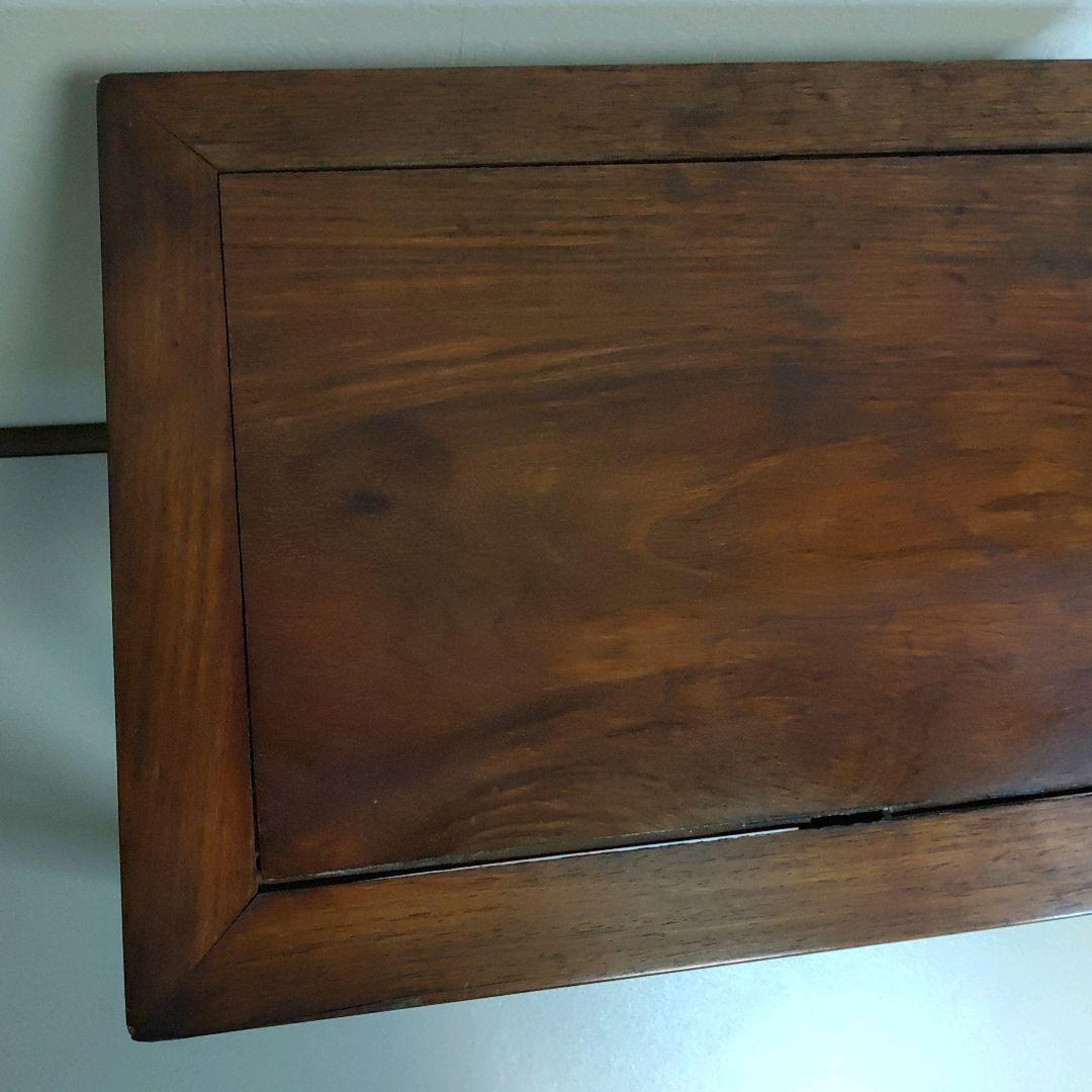 中国家具 唐木家具 銘木花梨 サイドテーブル