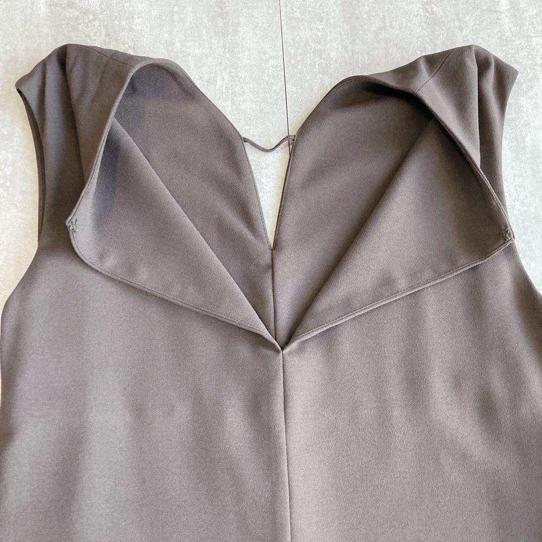 【美品】kana 23SS ベルスリーブ 前後2way ワンピ レース M