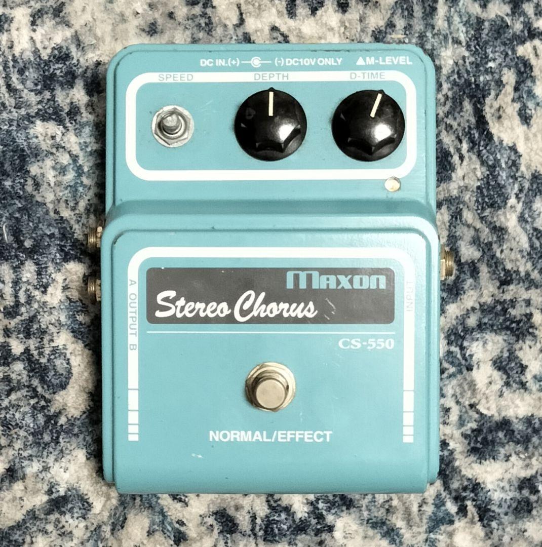 Maxon CS-550 Stereo Chorus マクソン　コーラス