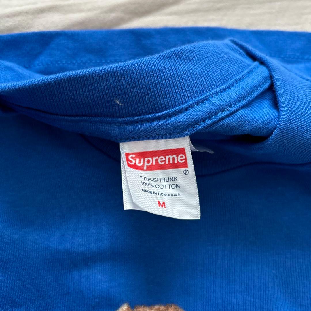 Supreme dusty tee blue Mサイズ