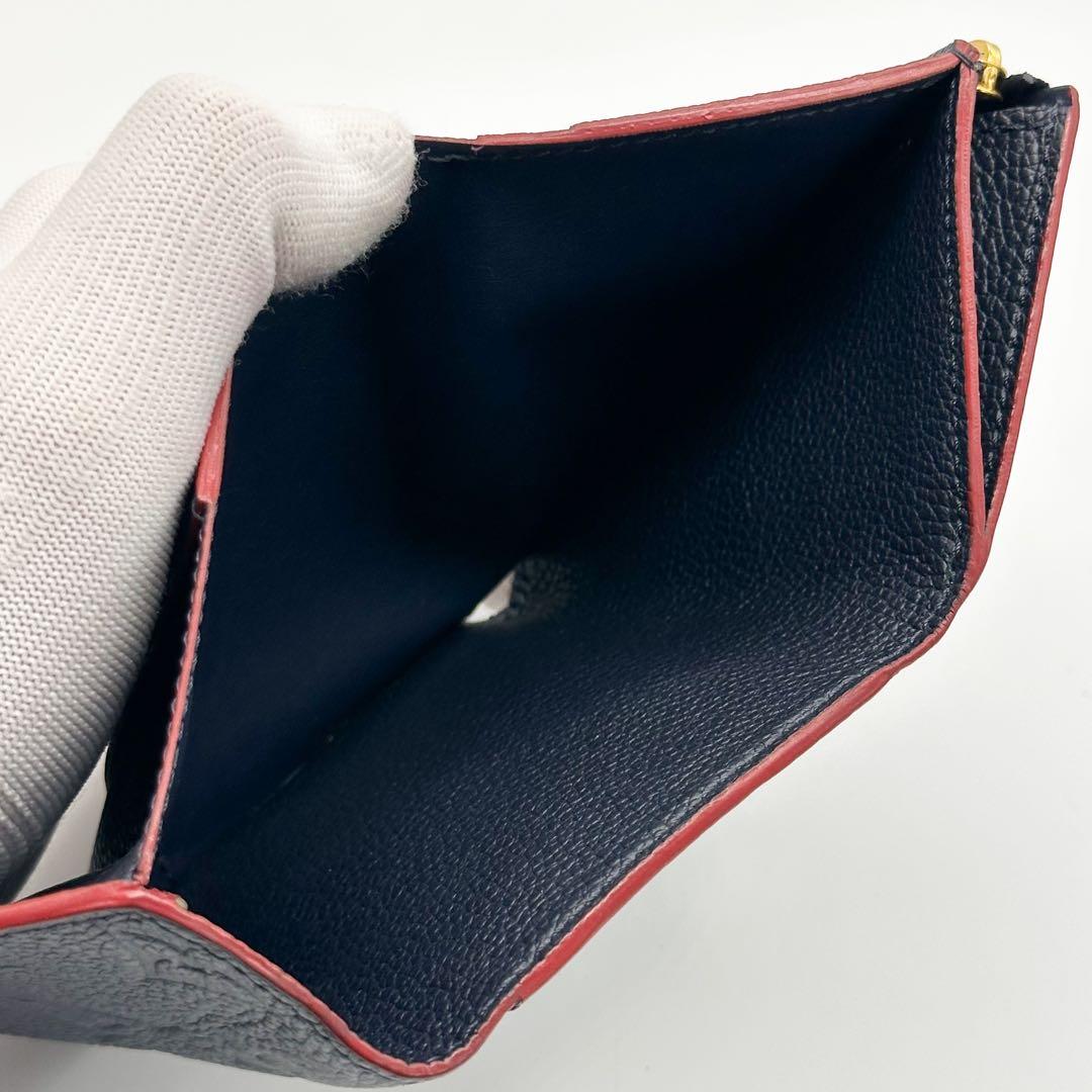 ルイヴィトン ポルトフォイユ ゾエ アンプラント 三つ折り コンパクト ミニ