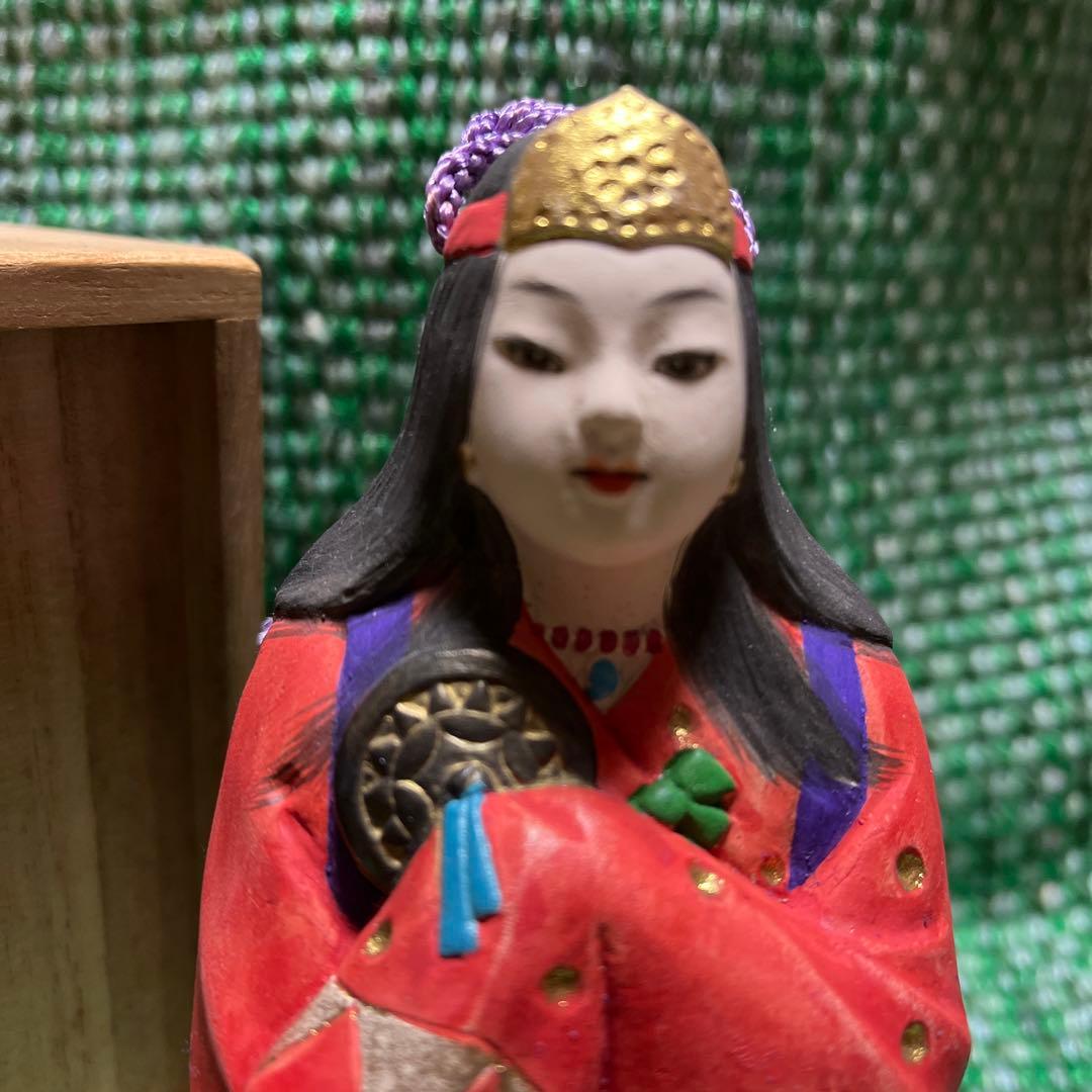 土鈴　川崎幸子作　博多人形　卑弥呼