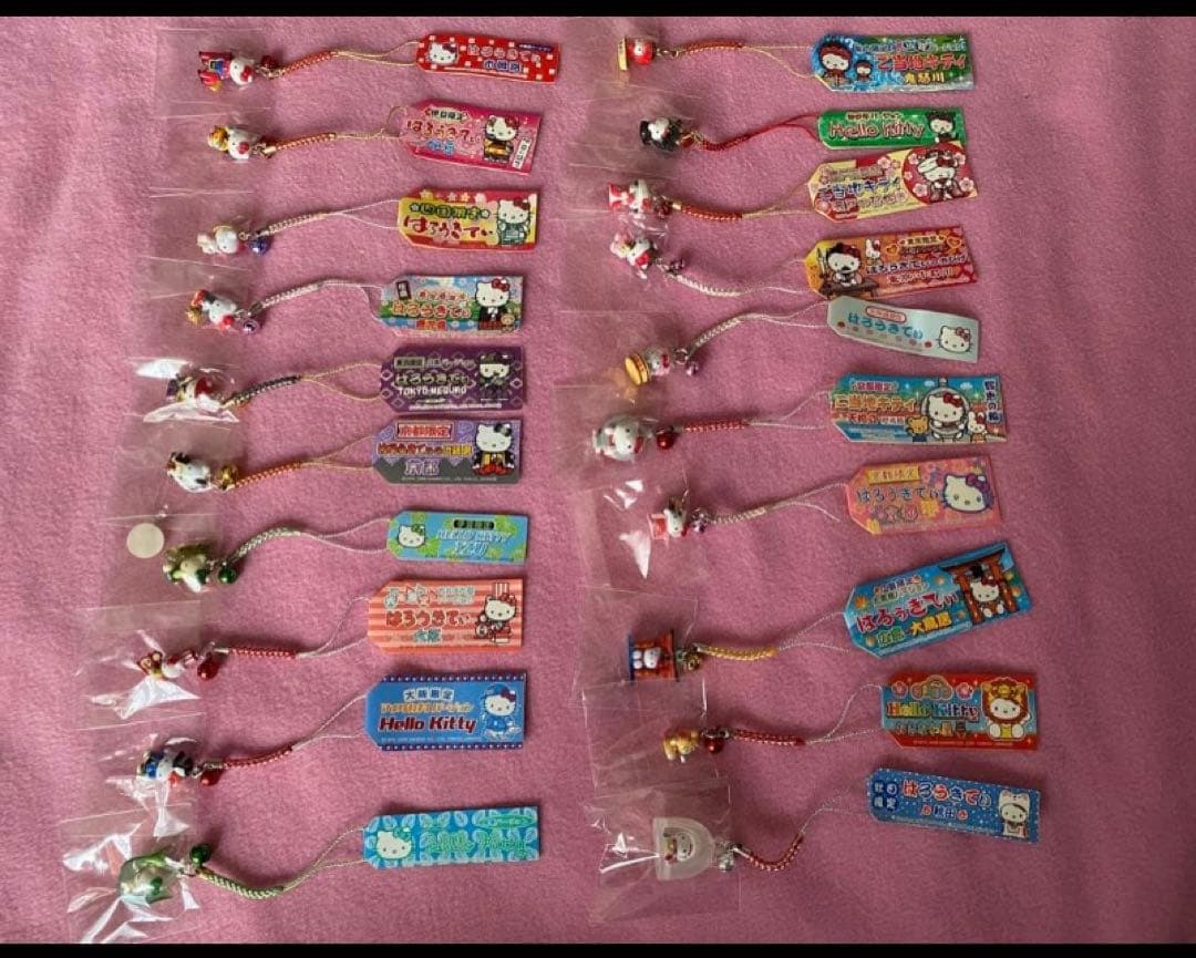 ご当地キティちゃん根付など150個セット