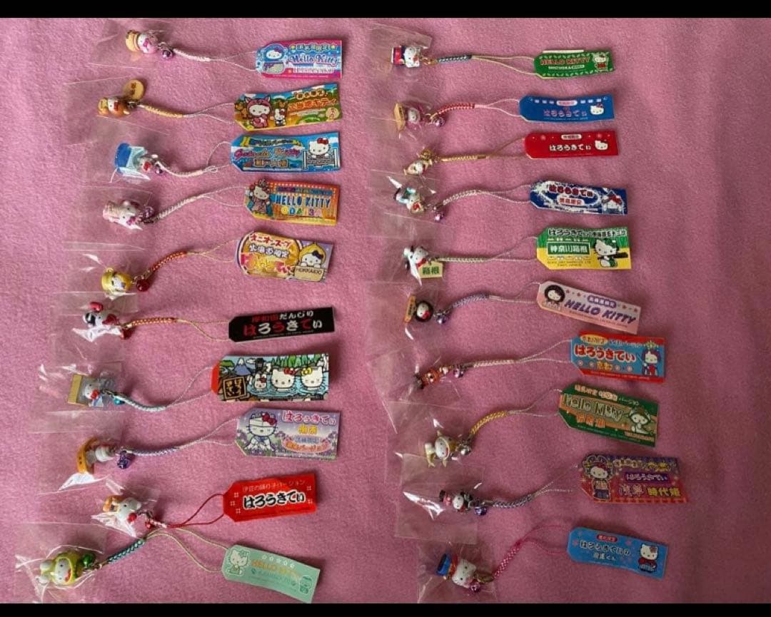 ご当地キティちゃん根付など150個セット