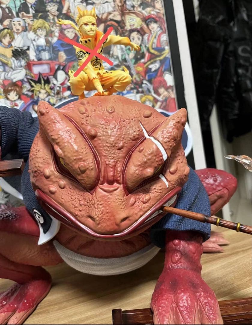 ナルト ガマブン太 ガレージキット ガレキ スタチュー①