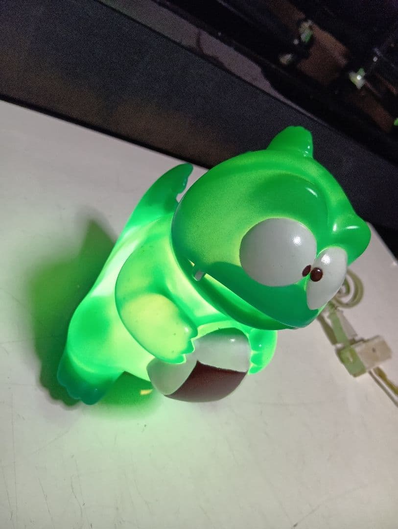 希少　1980's　オフィシャル　GODZILLA　学研 東宝　日本製　ランプ