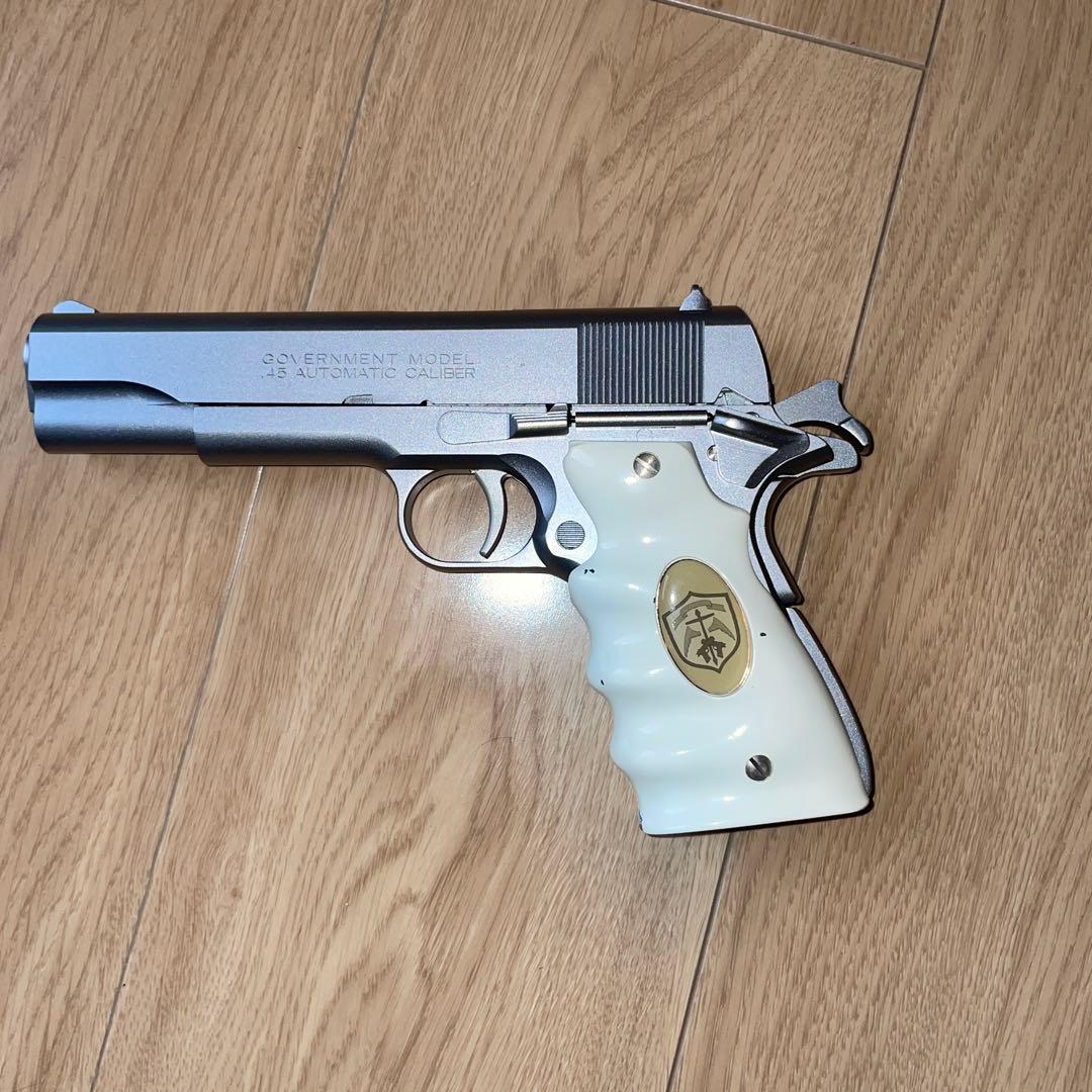 緋弾のアリア コルト・ガバメント シルバー ウエスタンアームズ