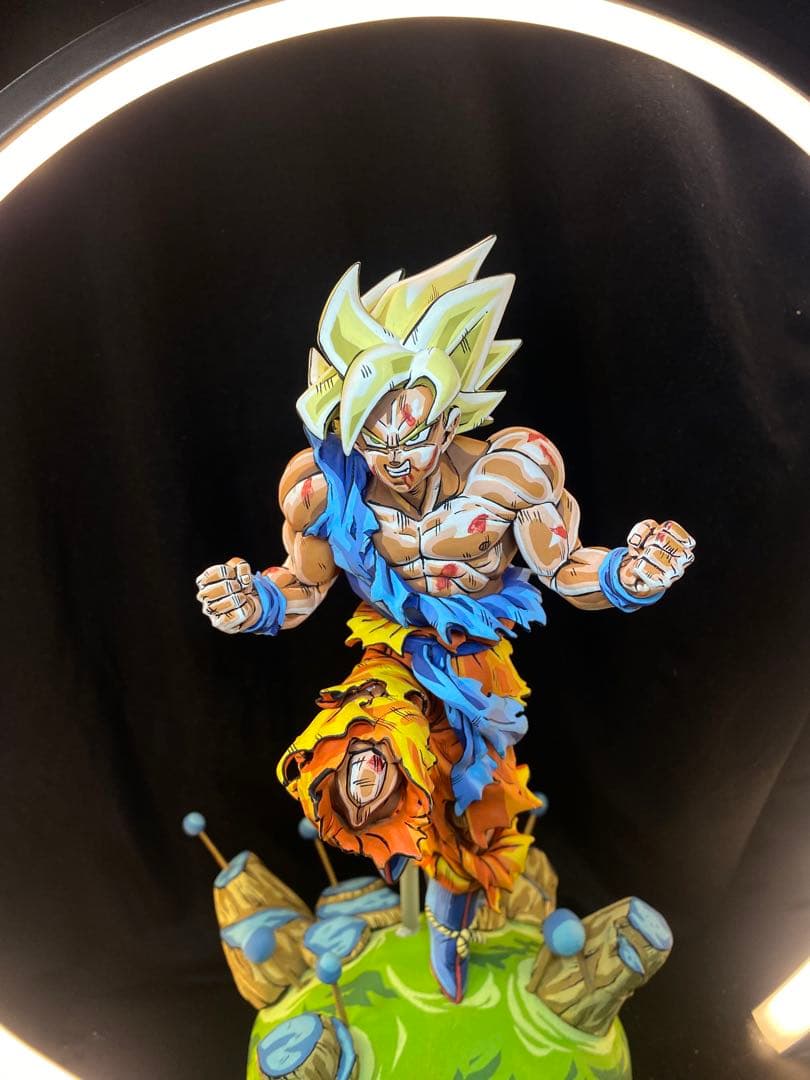 ジャンプ50周年　リペイント　孫悟空　ドラゴンボール　フィギュア　一番くじ