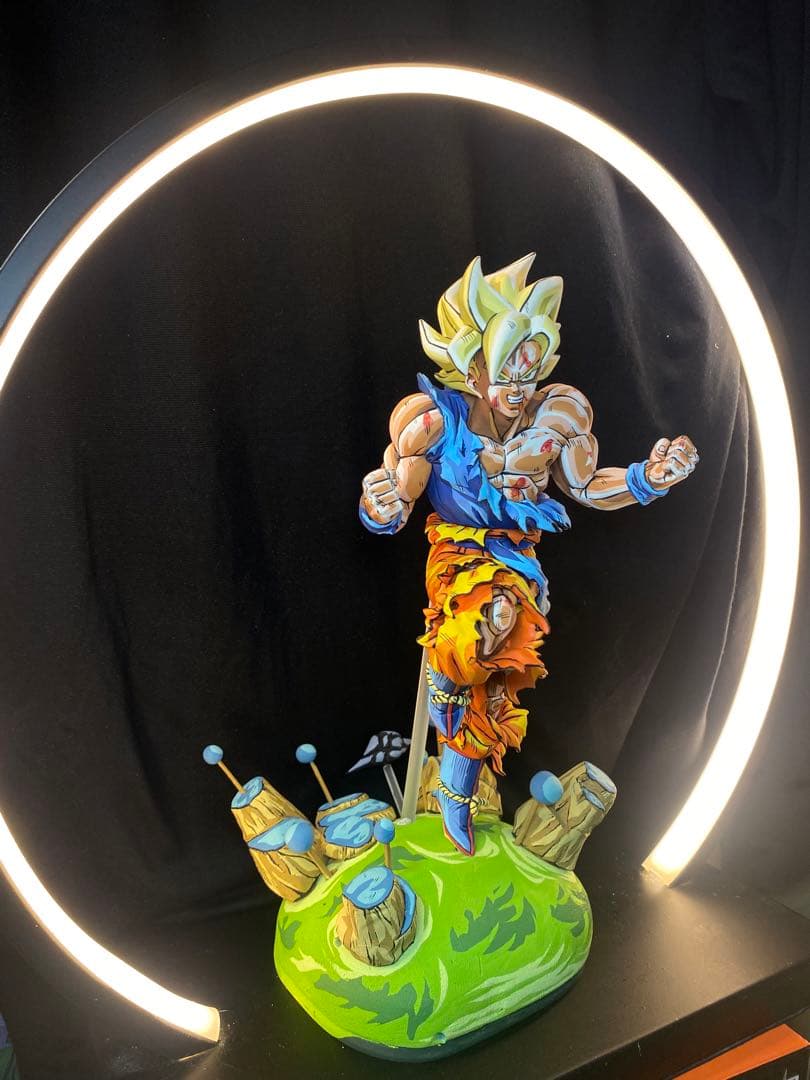 ジャンプ50周年　リペイント　孫悟空　ドラゴンボール　フィギュア　一番くじ