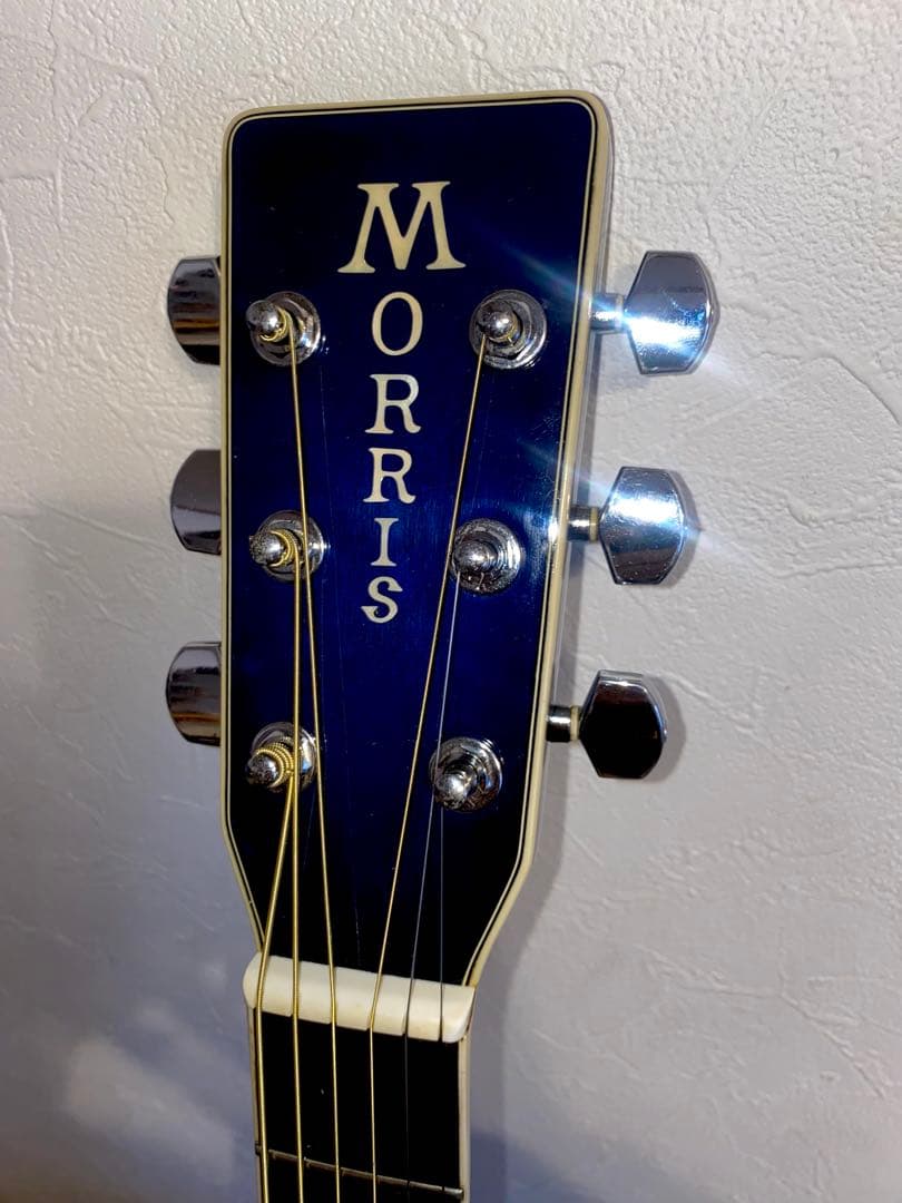 90’代モーリスMF50　スプルース単板、ペグGOTOHクリーニング済HC付