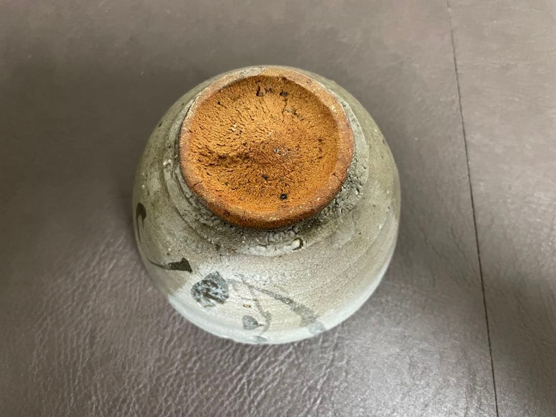 西岡小十　絵唐津茶碗　唐津焼　茶碗　茶道具