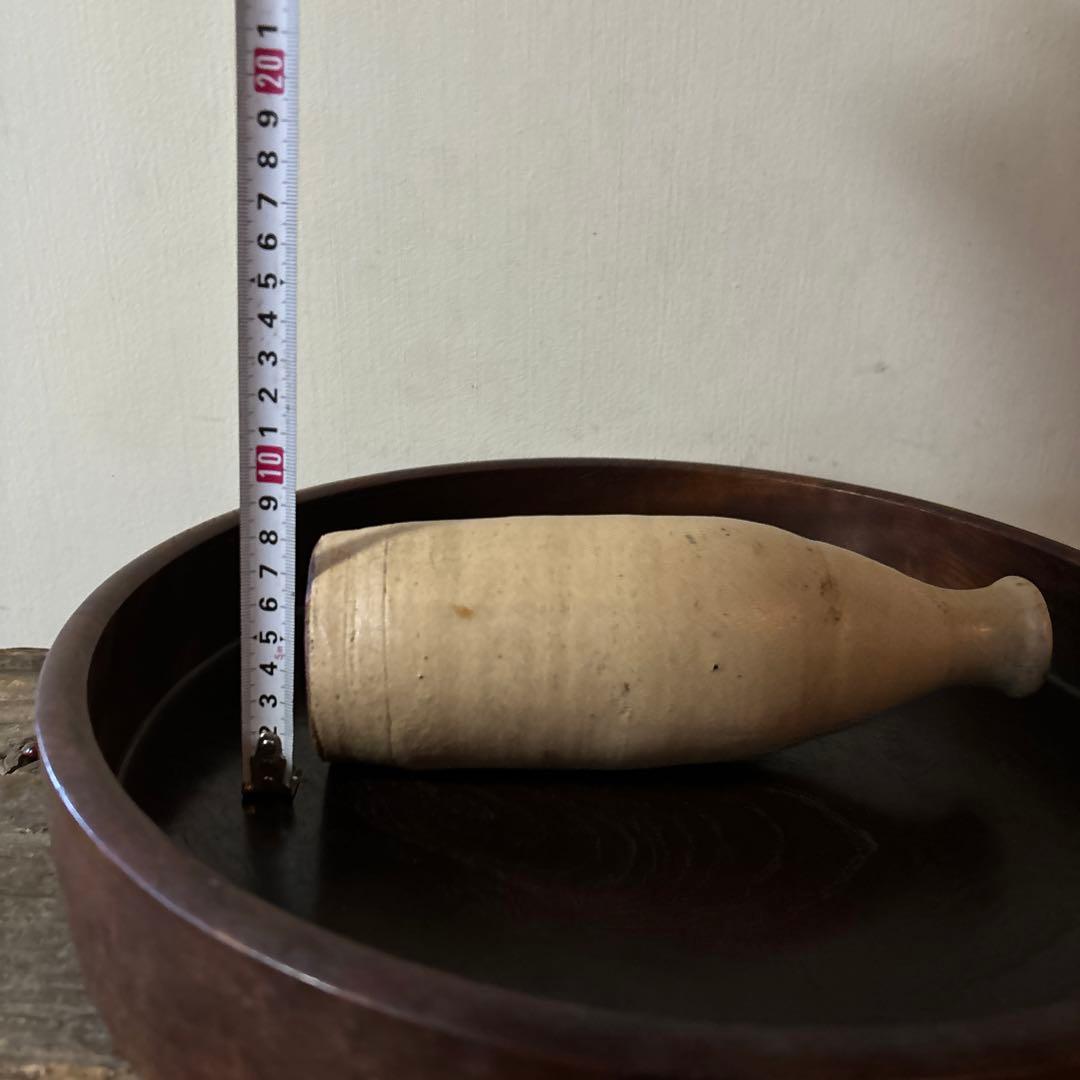 白丹波徳利　古美術　古道具　アンティーク　青山二郎　古陶磁　古民芸　酒器　李朝