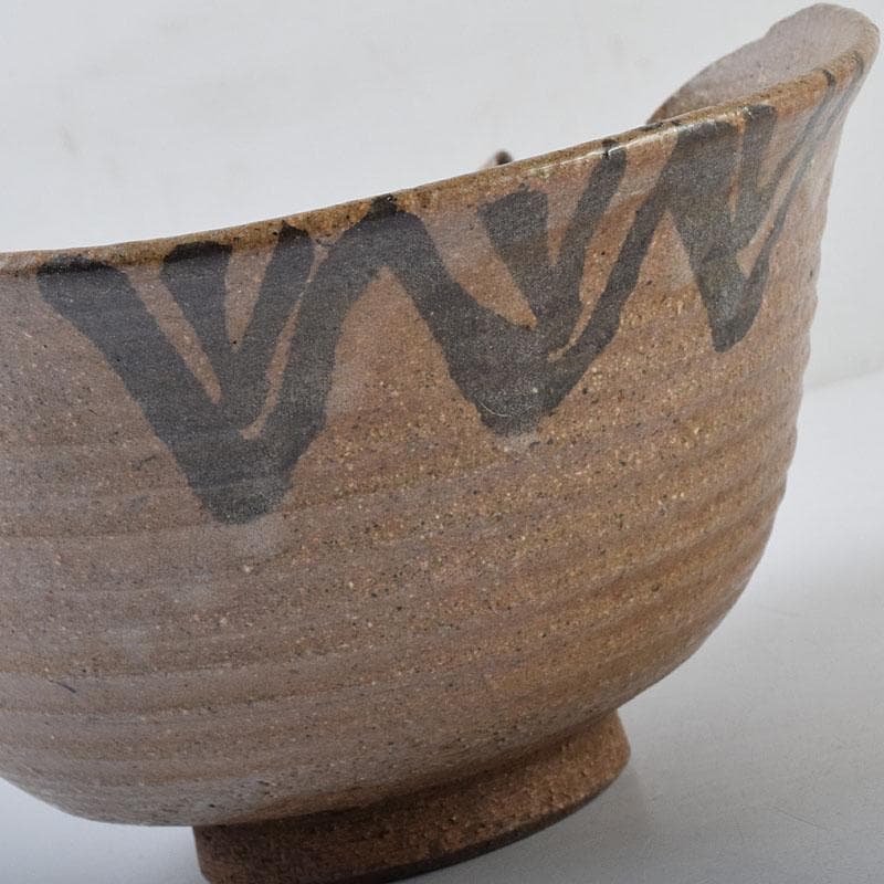 桂又三郎極め　江戸時代　古唐津　絵唐津　菓子鉢　M　R9332