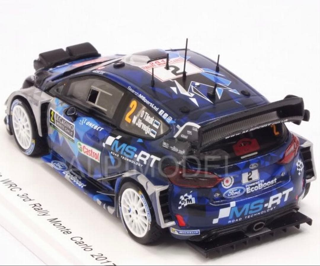 1/43 Ford Fiesta WRC 2017 O.タナック