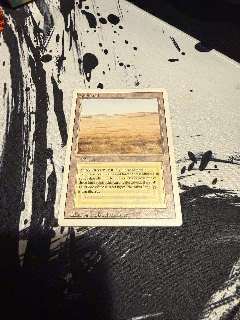 Savannah　１枚　英語　MTG