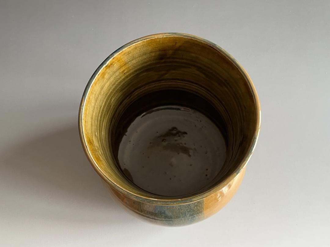 14代　亀井味楽　高取　鮟鱇水指　茶道具