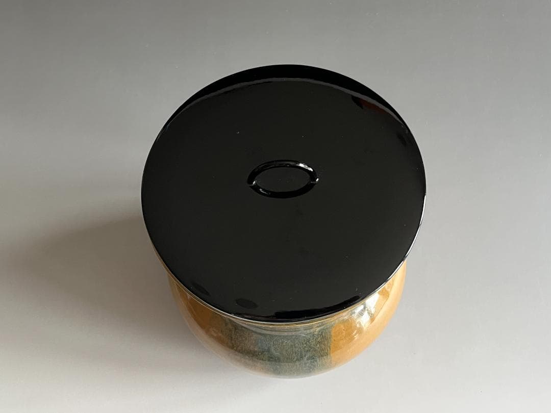 14代　亀井味楽　高取　鮟鱇水指　茶道具