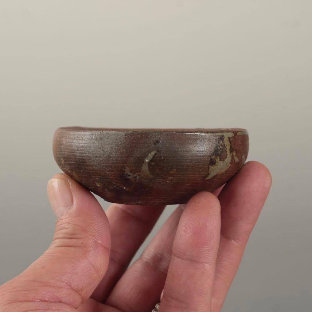 丹波 盃 酒器 古美術 古道具 アンティーク 丹波焼 平盃 丹波手付き盃