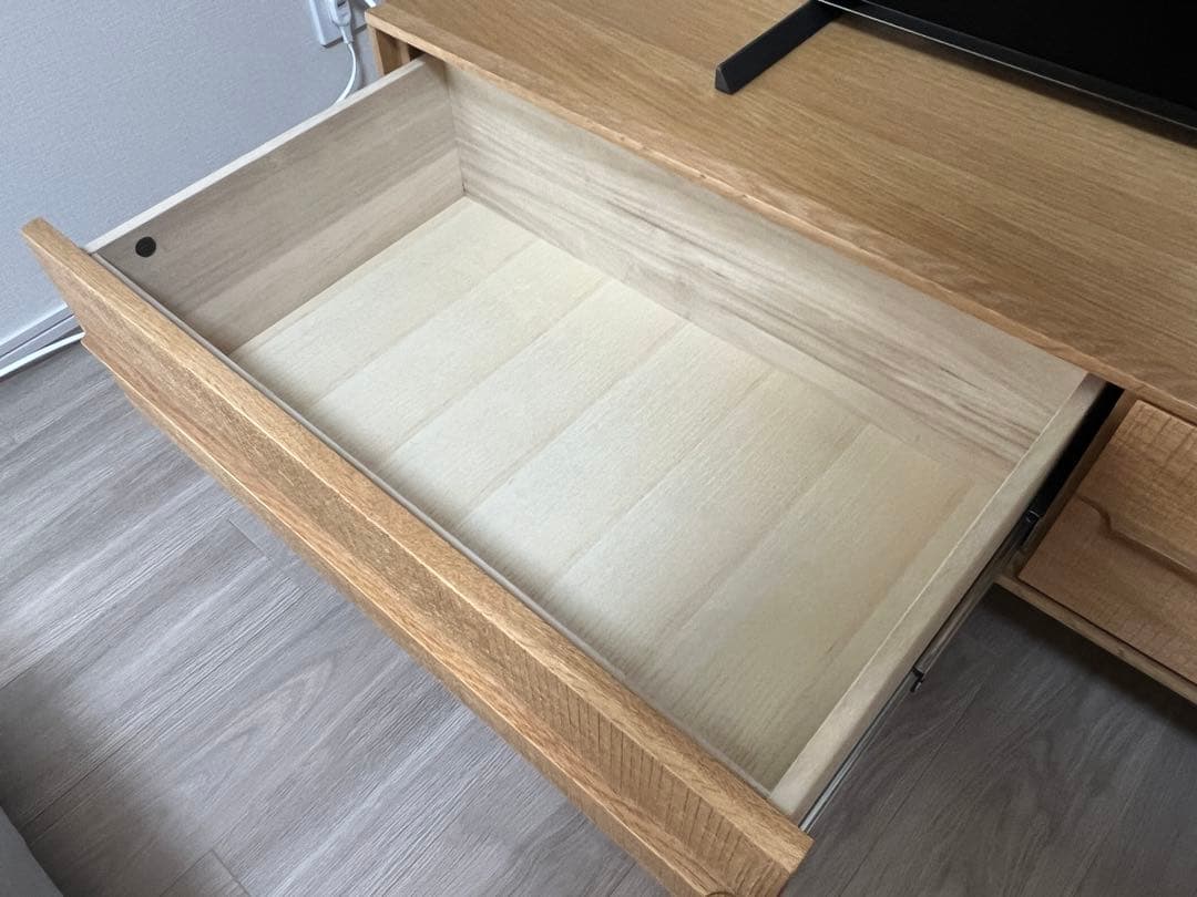 【テレビ台】 ローボード 210cm オーク材 大塚家具 テレビボード