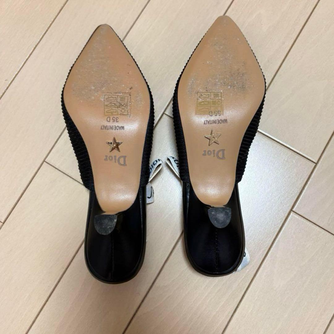 【即購入可】ディオールDior J'ADIORスリングバックパンプスブラック35