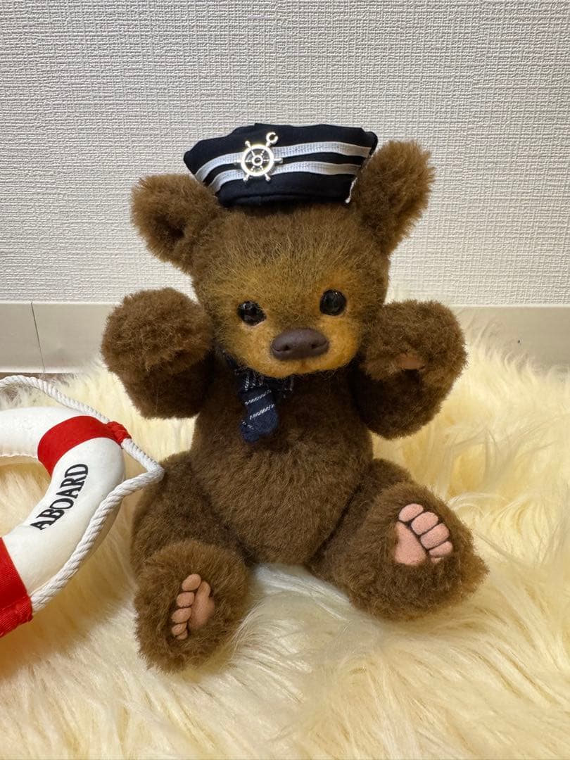 【最終価格】海外作家様作　アートドール　テディベア2体、ハチさんセット