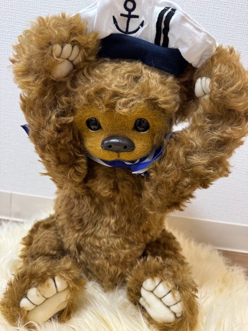 【最終価格】海外作家様作　アートドール　テディベア2体、ハチさんセット