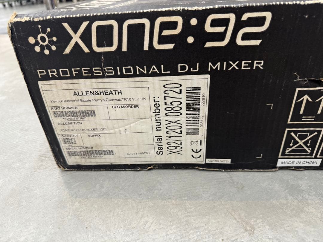 ALLEN & HEATH XONE92 xone DJミキサー mixer