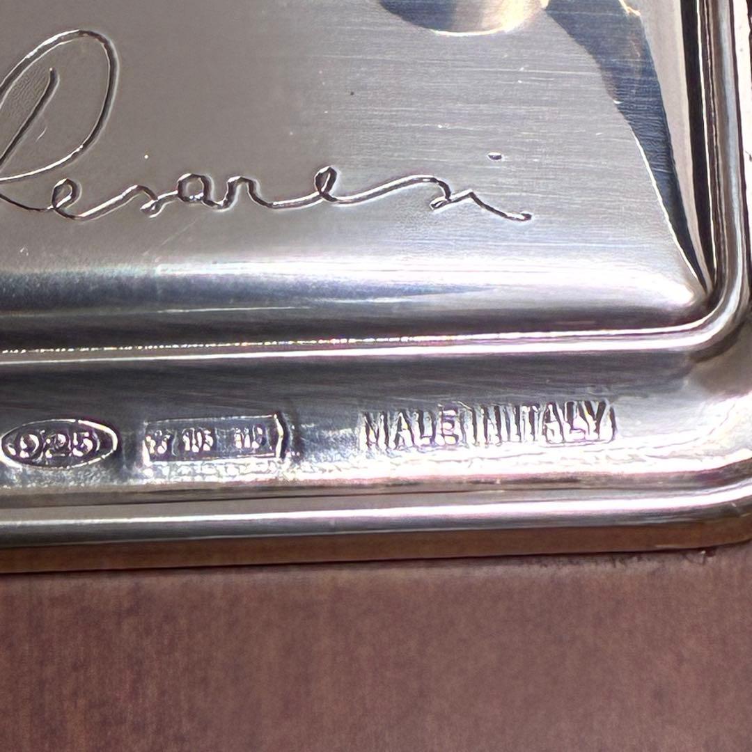 【極美品】Leader Argenti イタリア製 デスクメモ シルバー925