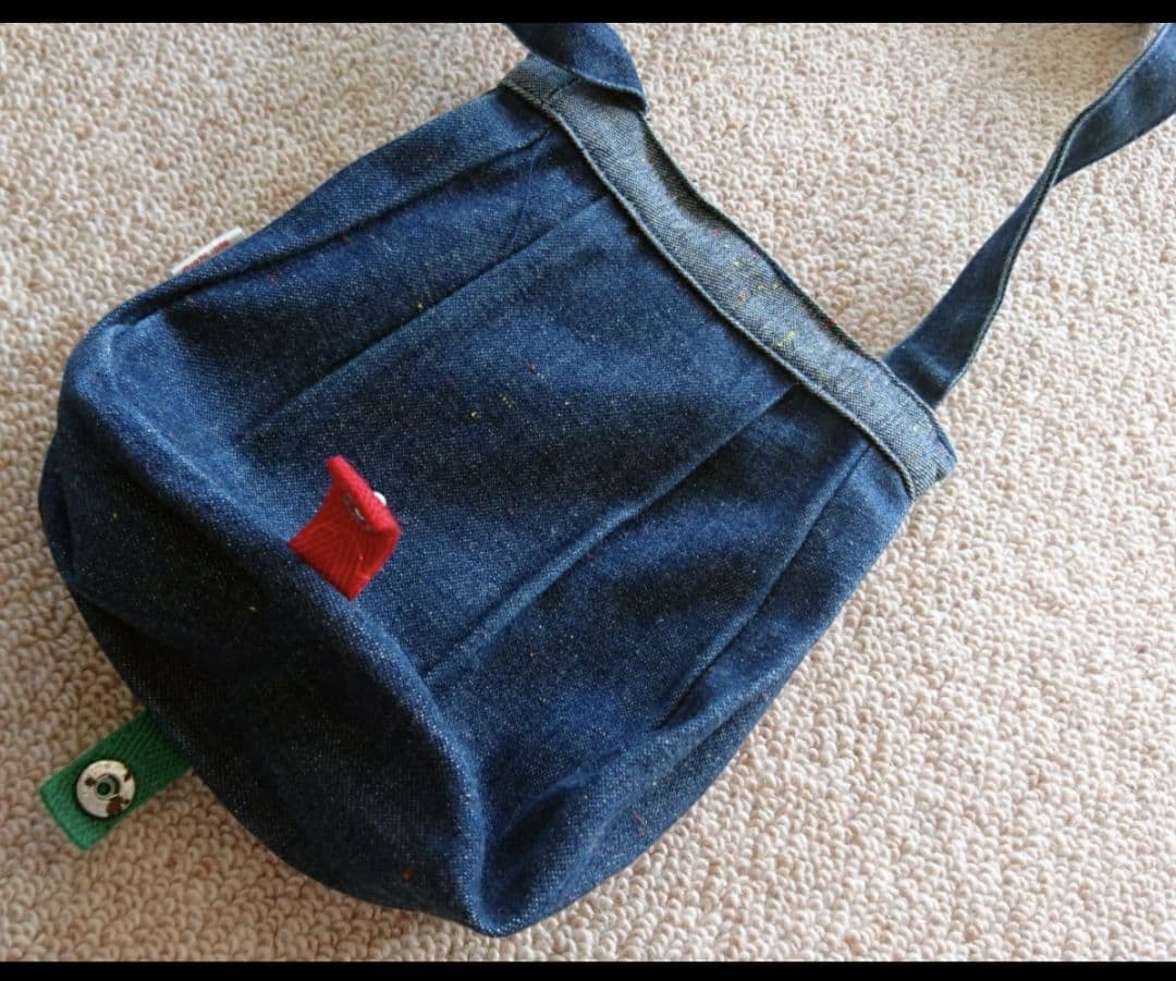 キティレトロビンテージデニムポシェットショルダーサンリオフェスティバル